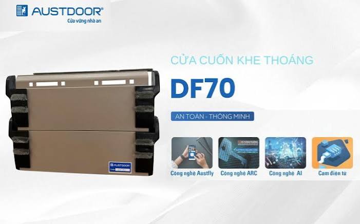 Cửa cuốn nan nhôm DF70