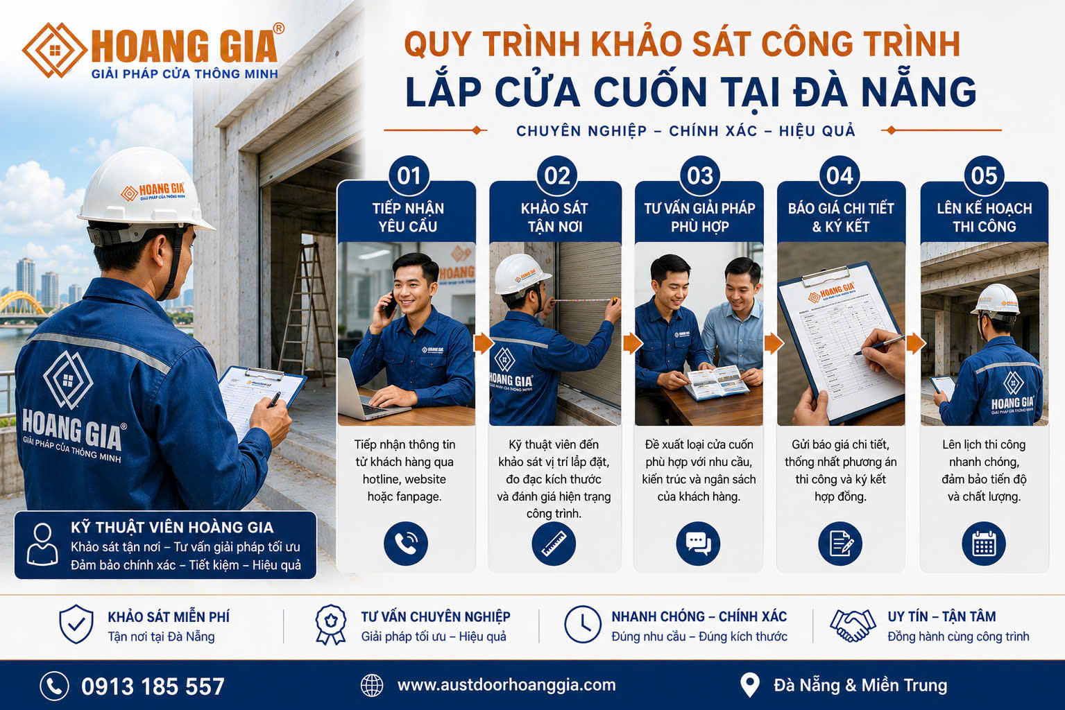 Cửa Cuốn Đà Nẵng Cửa Cuốn Đà Nẵng Chính Hãng | Đại Lý Austdoor Uy Tín - Austdoor Hoàng Gia khao sat lap dat cua cuon da nang Cửa Cuốn Đà Nẵng Chính Hãng | Đại Lý Austdoor Uy Tín - Austdoor Hoàng Gia